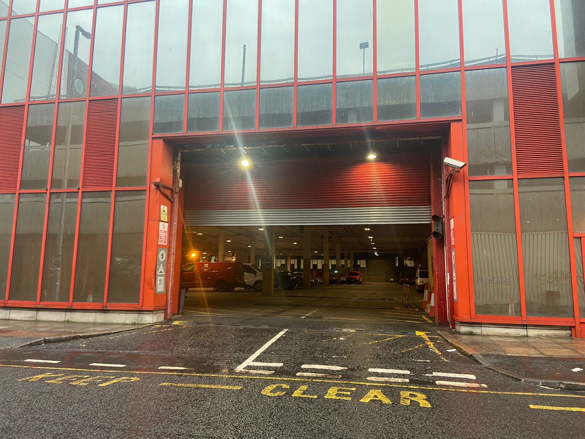 Royal Mail HQ in Tomb Street in Belfast city centre
