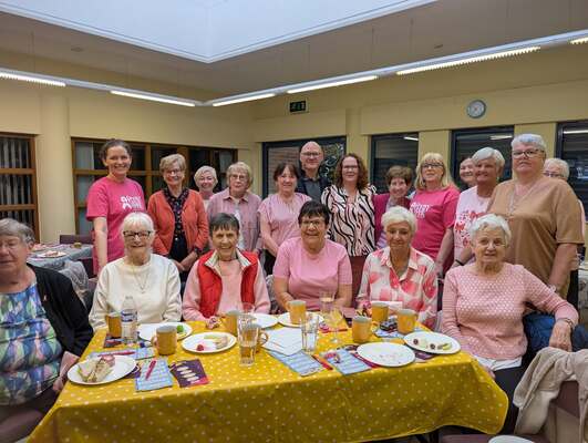St Agnes' seniors go Pretty n Pink for breast cancer awareness