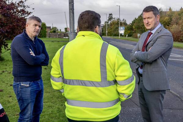 Calls for urgent road safety improvements on Hightown Road