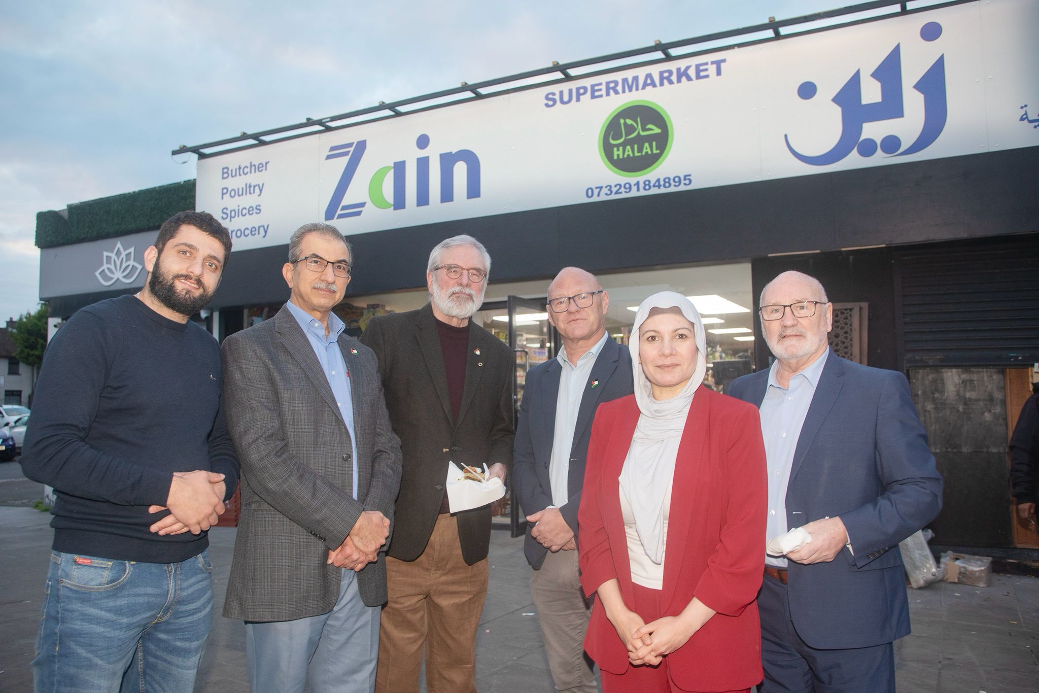 NEW BUSINESS: Zain Supermarket on the Andersonstown Road officially opened on Wednesday evening
