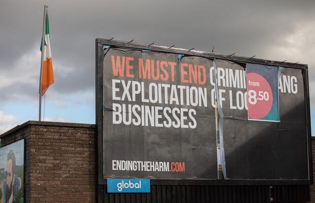 Unanimous anger in West Belfast as latest crime billboard campaign is rolled out