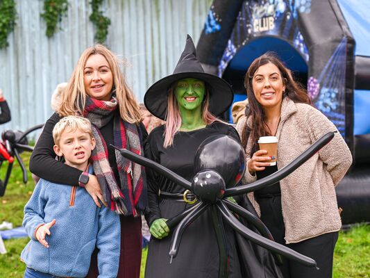 North Belfast community celebrates Halloween in latest event at transformed interface area