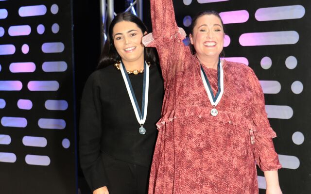 Caoimhe and Roise are an Oireachtas sensation