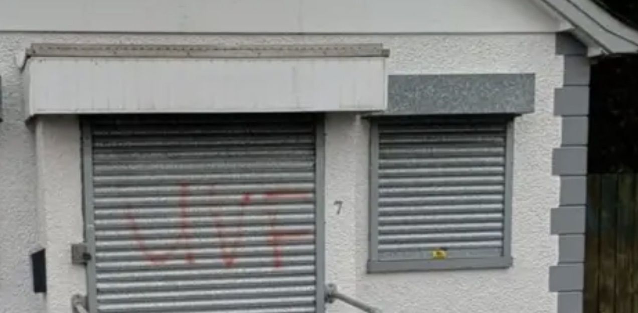 PATTERN: The UVF graffiti is the latest in a series of incidents targeting the Alliance Party
