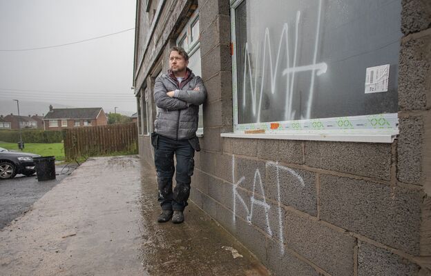 Police treating loyalist graffiti at new nursery as 'sectarian hate crime'
