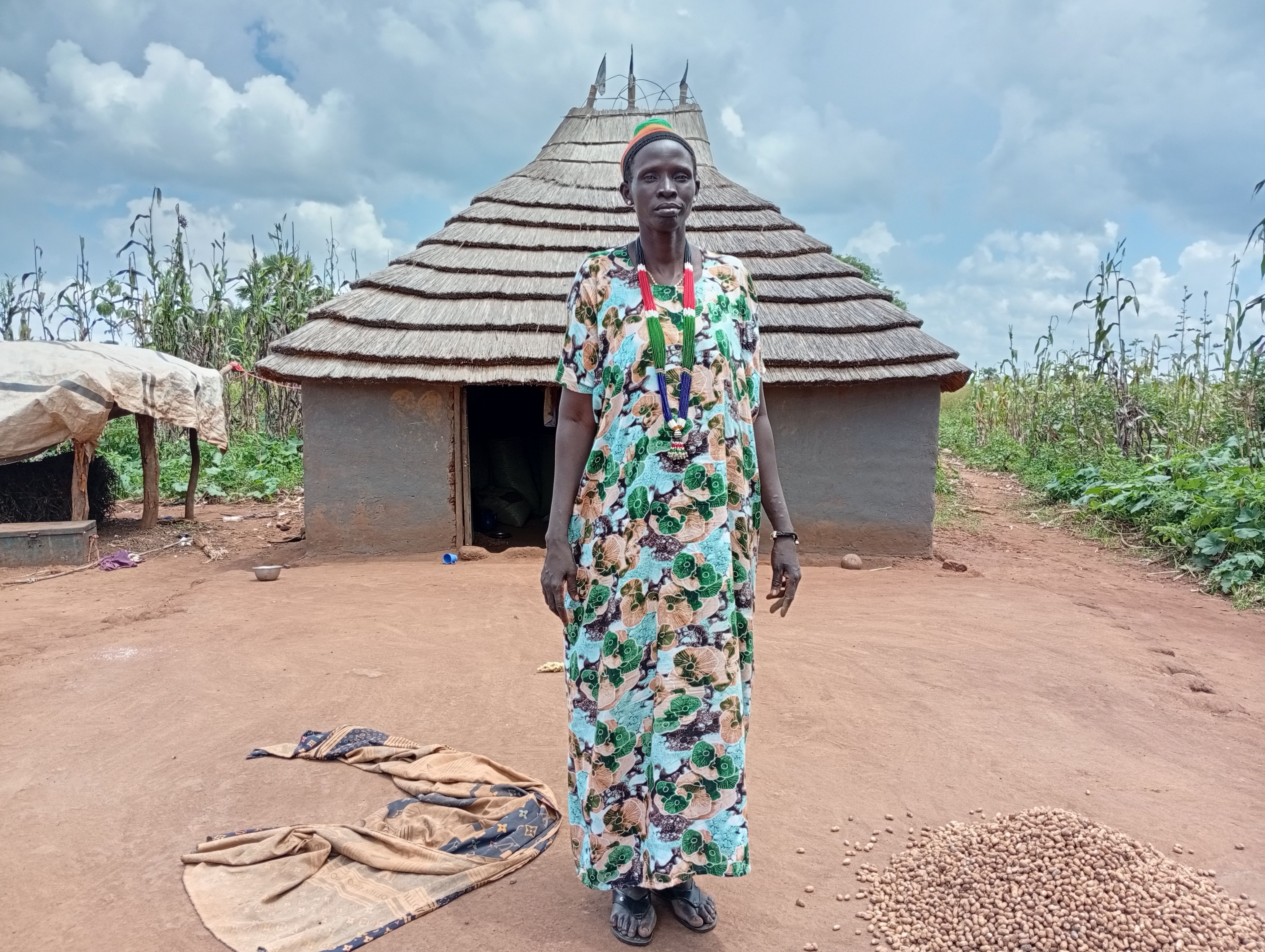 POSITIVE CHANGE: Mary has benefitted from the Trócaire programme