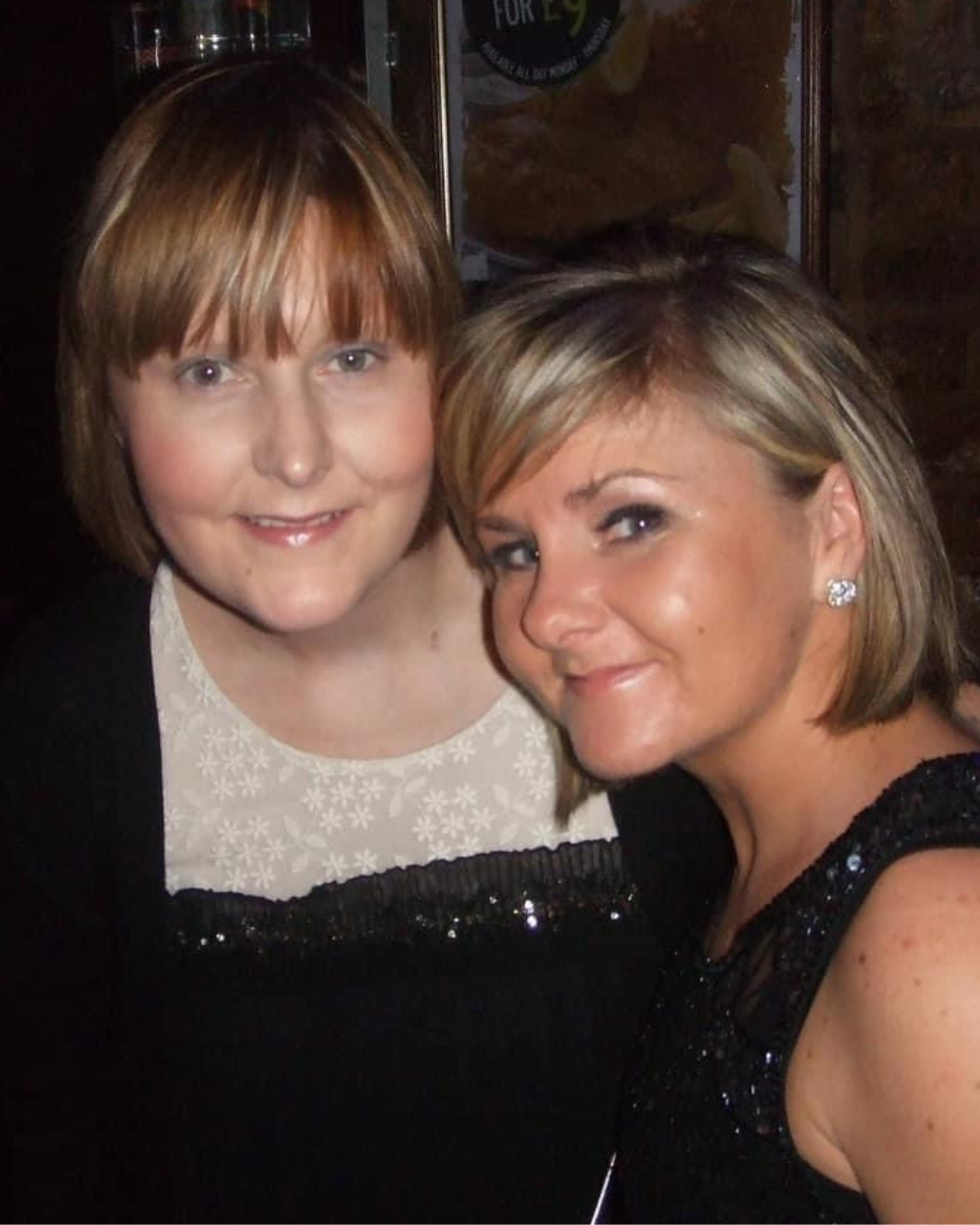 SISTERS: Noleen Adair and Leanne Rooney