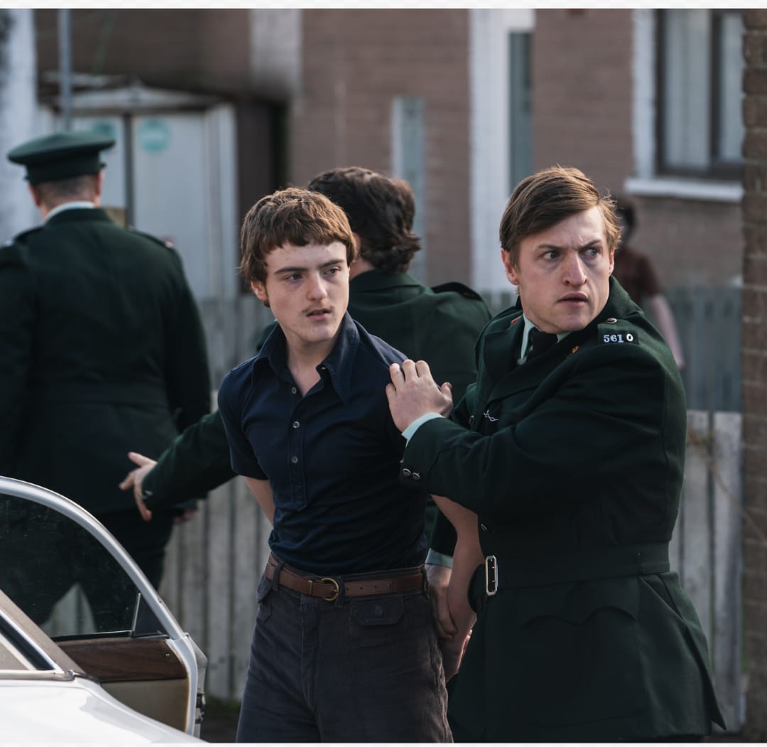 STAR: West Belfast actor Conlaoch (left) in Trespasses