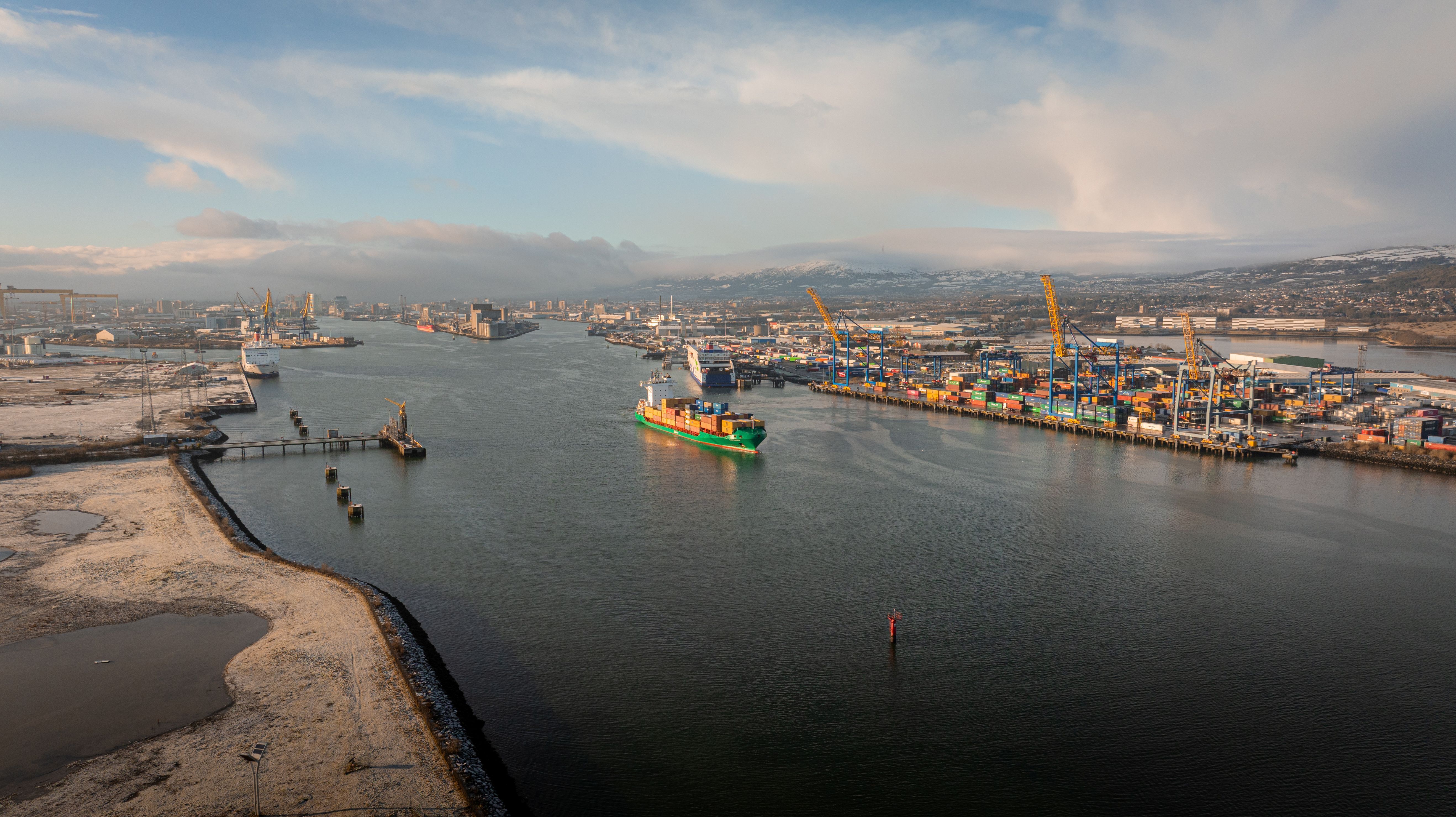LOOKING TO THE FUTURE: Belfast Harbour could look different by 2050