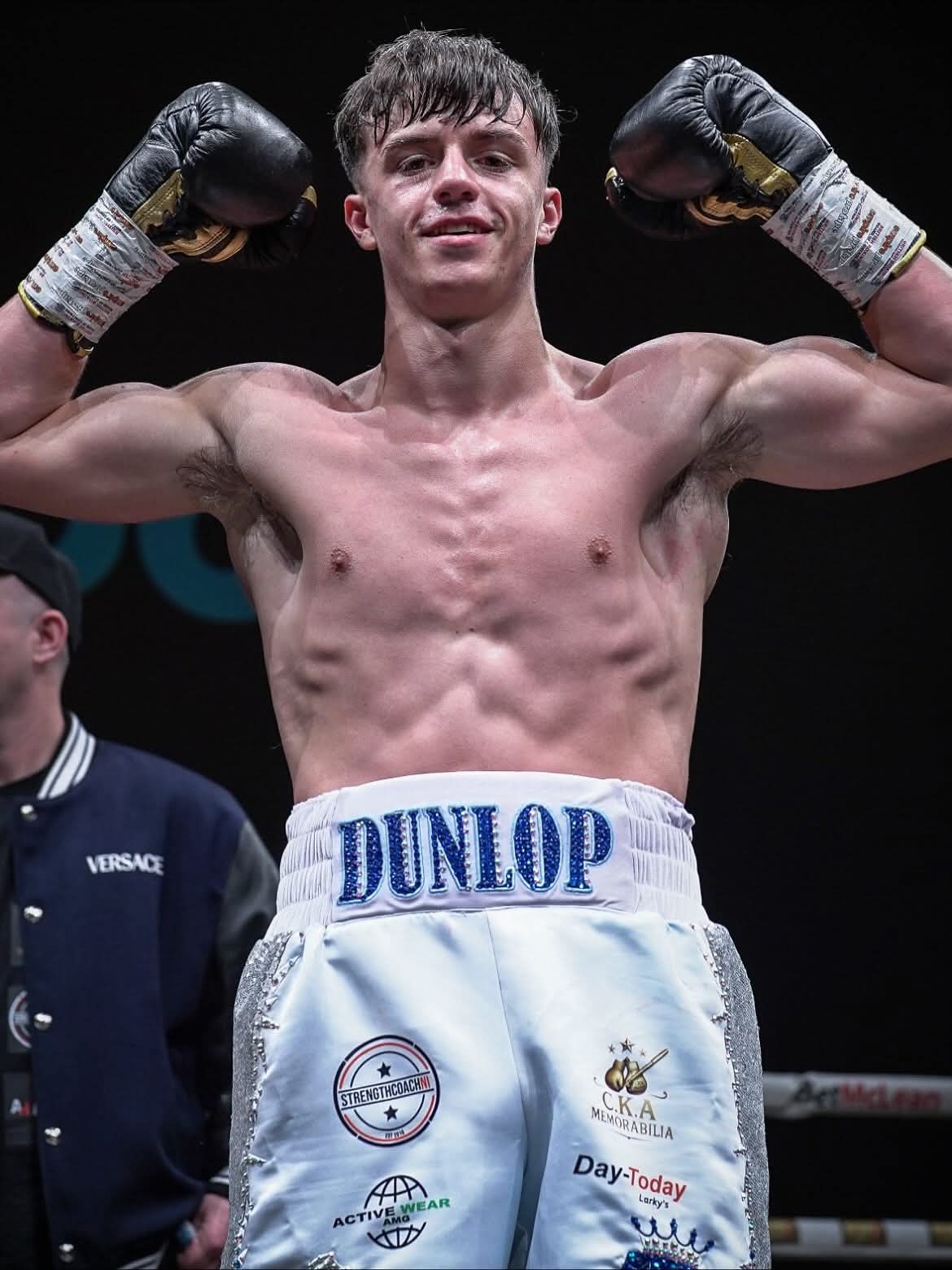 BRIGHT FUTURE: Oisín Dunlop is a former St Malachy\'s schoolboy and is currently 1-0 in professional bouts