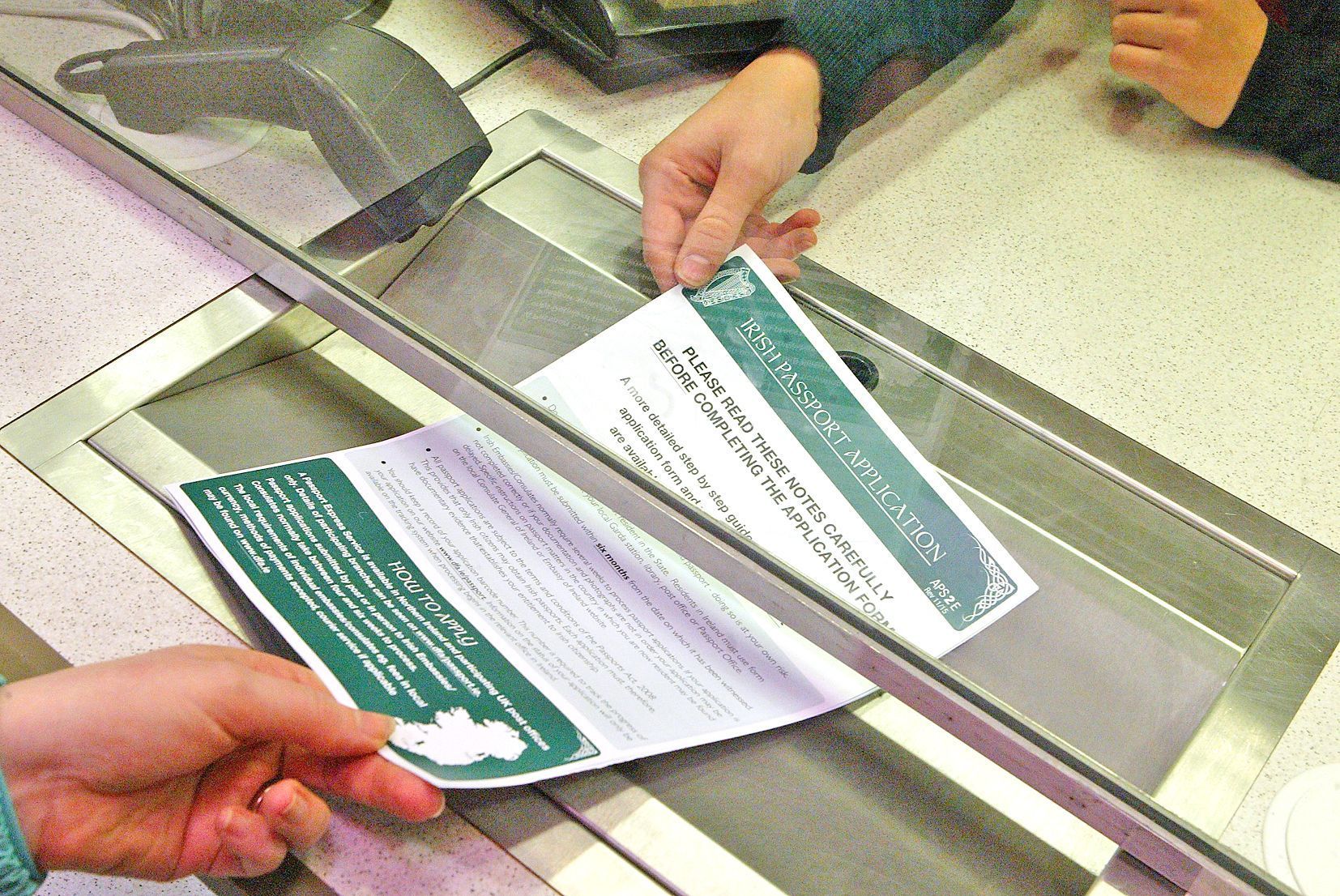 BACKLOGS: Applications for Irish passports continue to rise from people living in the North