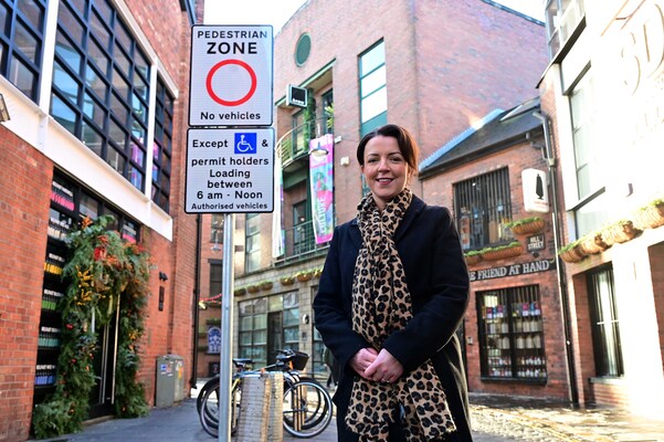 Hill Street to be pedestrianised from Thursday