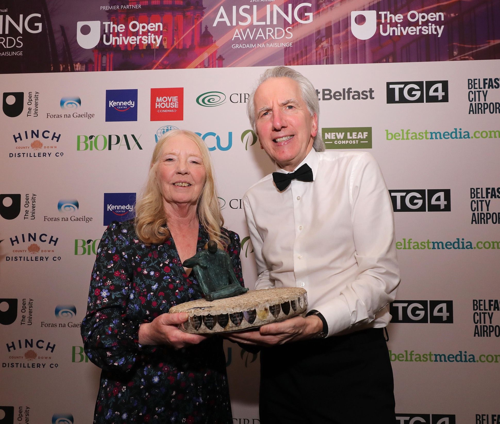 Annie Armstrong (Person of the Year) and Mairtin O'Muilleoir