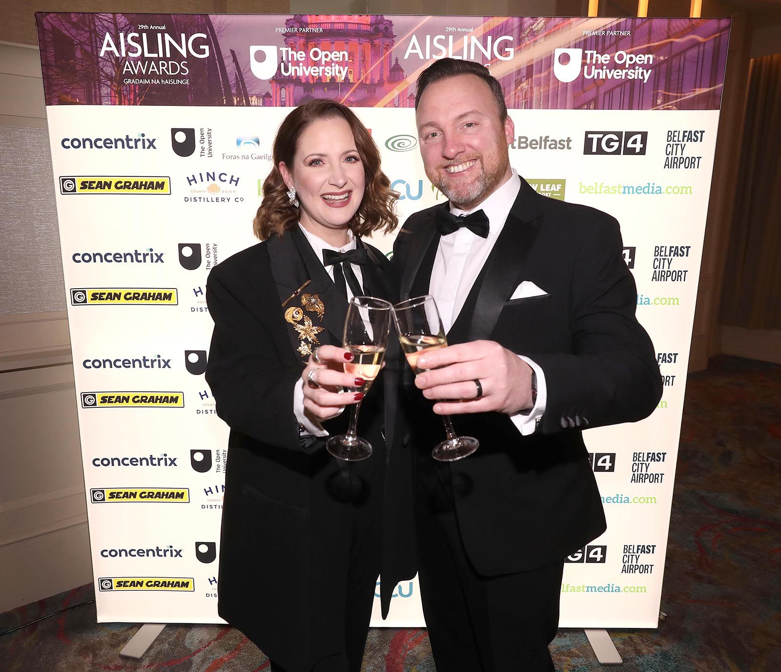 Charlotte McCurry and Ryan Tohill