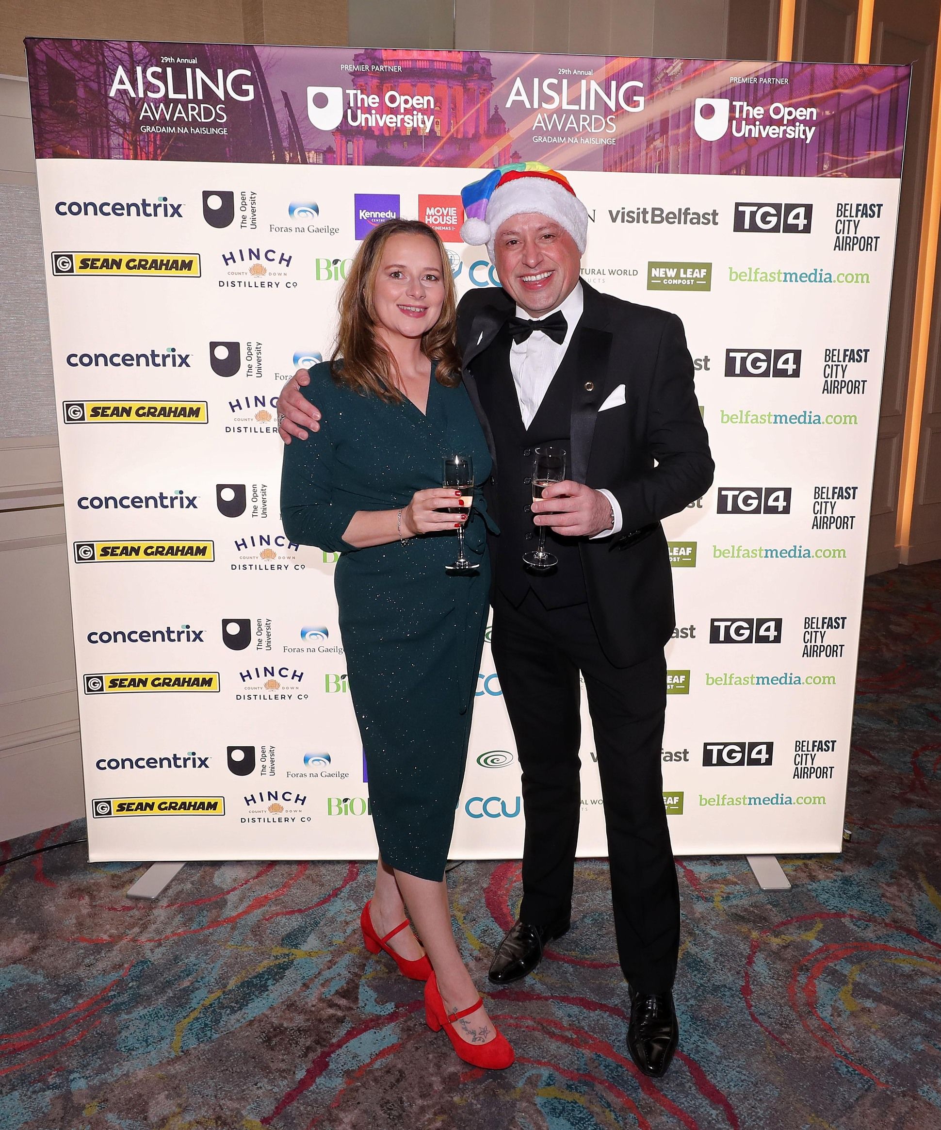 Joanna McAree and Tony Devlin