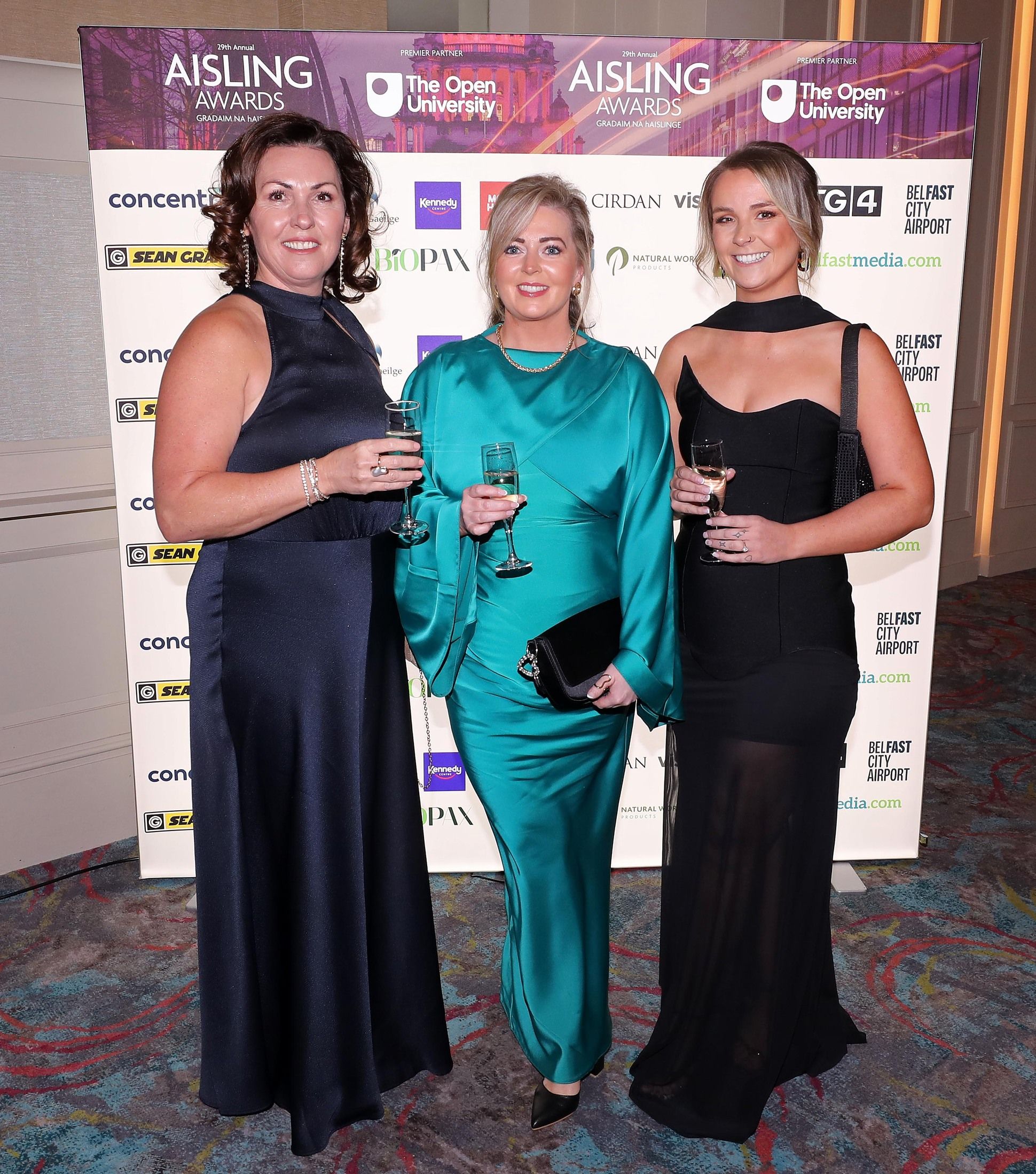Kiera McGuinness, Mandy Donnelly and Aimee Doherty
