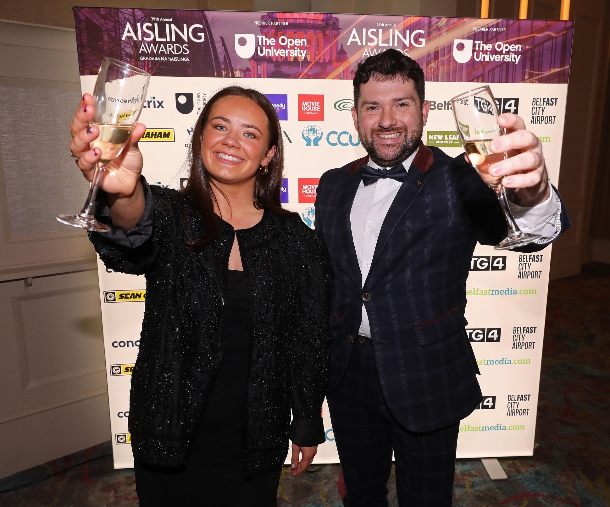 Storm Eaton-Kilgallen and Jack Mac Íomhair