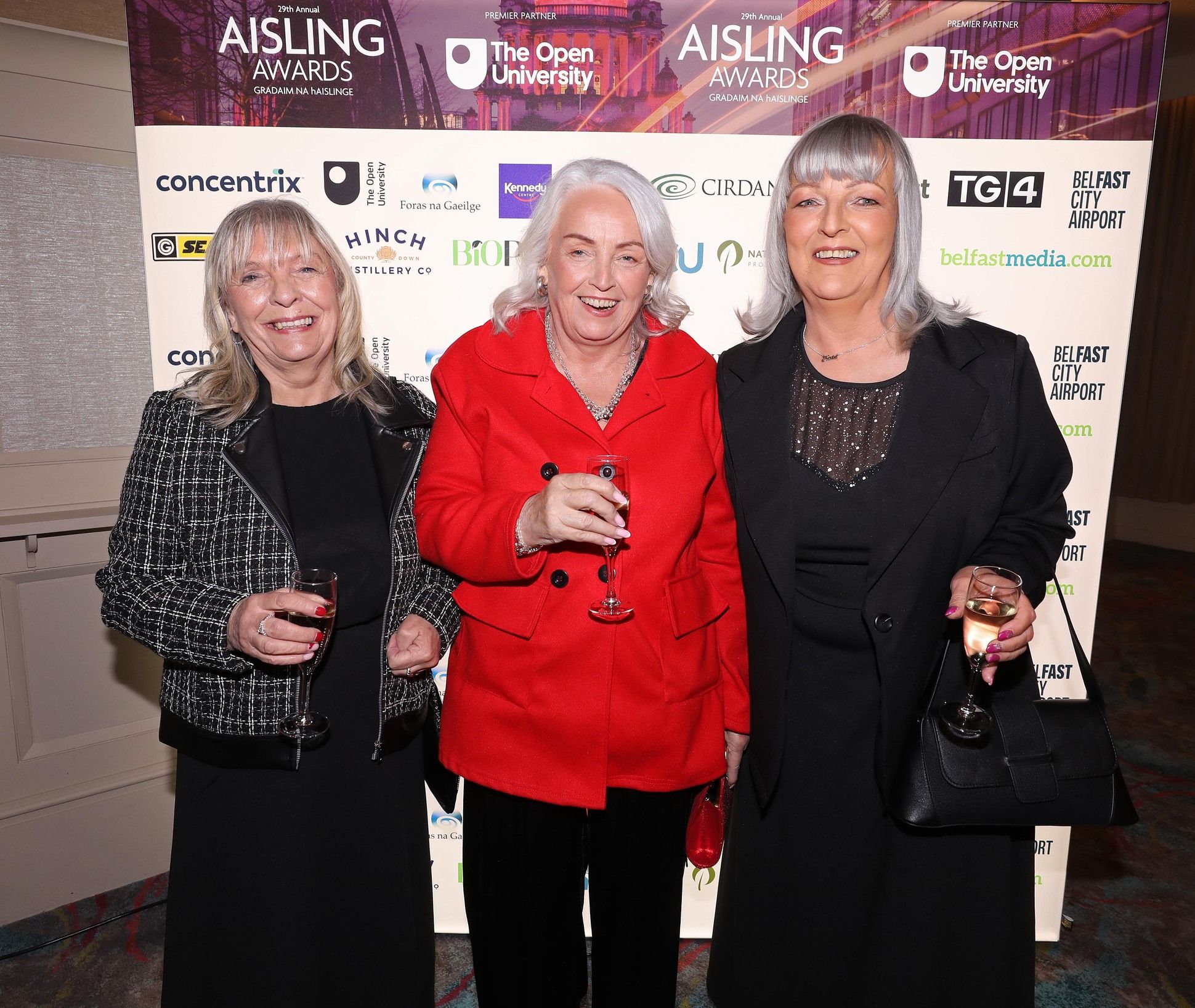 Rosaleen McAreavey, Kathleen McIlroy and Mary Corbett from Cullingtree Fold