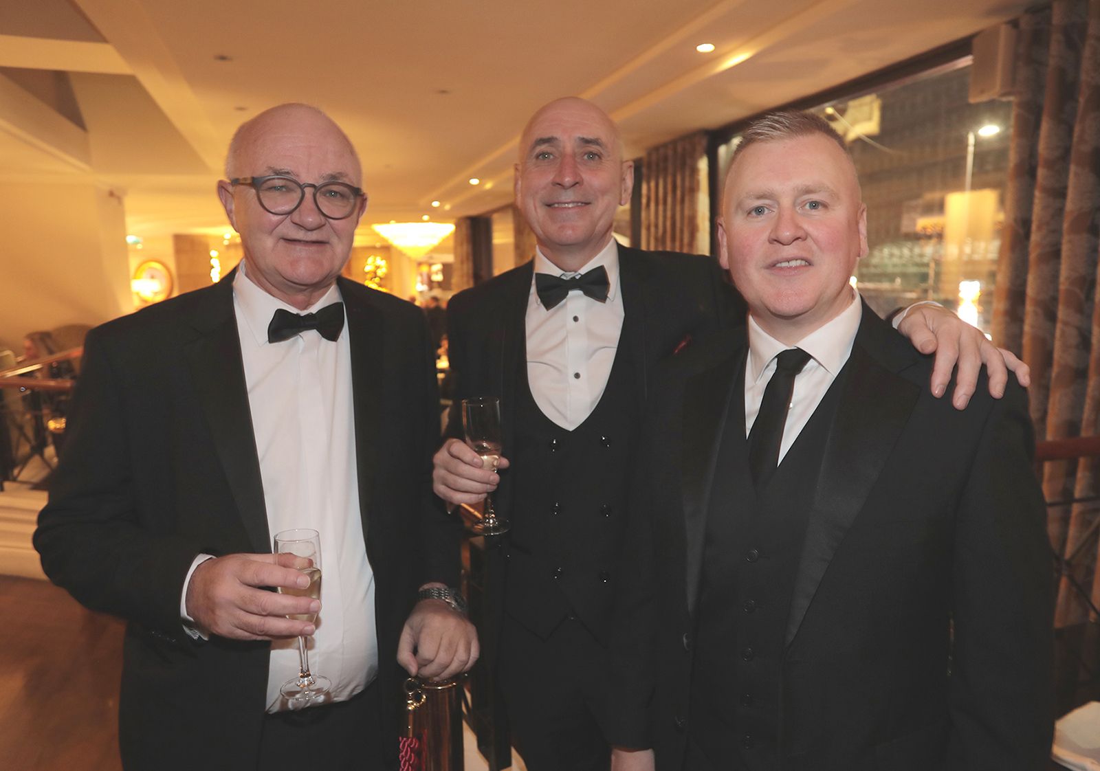Brian McCrory, Terry McCrudden and Gerry Carlile