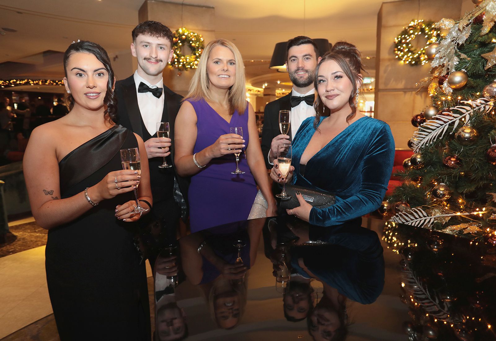 Corrie-Lee Carson, Martin Johnston, Jacqui Dornan, Karl Cullen and Hannah McKay