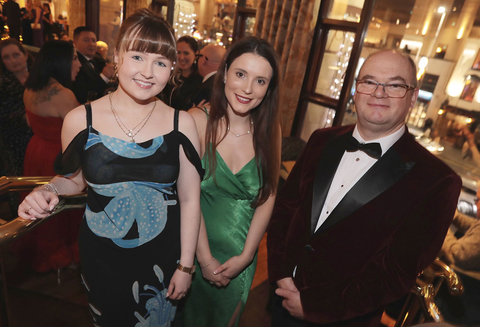 Bronagh McStravick, Rebecca Fitton and Jason Wiggins