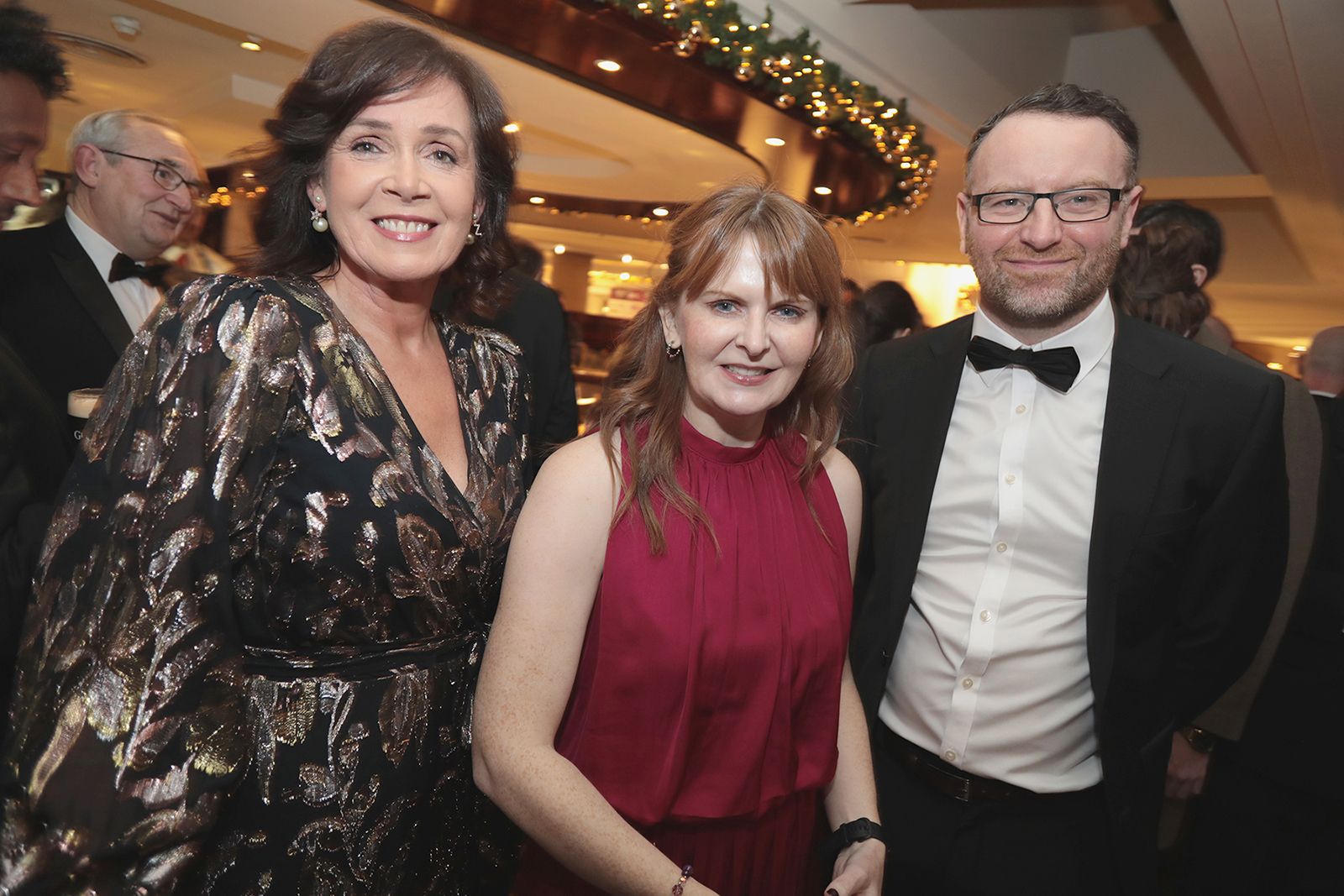 Zita Graham, Caoimhe Archibald MLA and Eoin Rooney