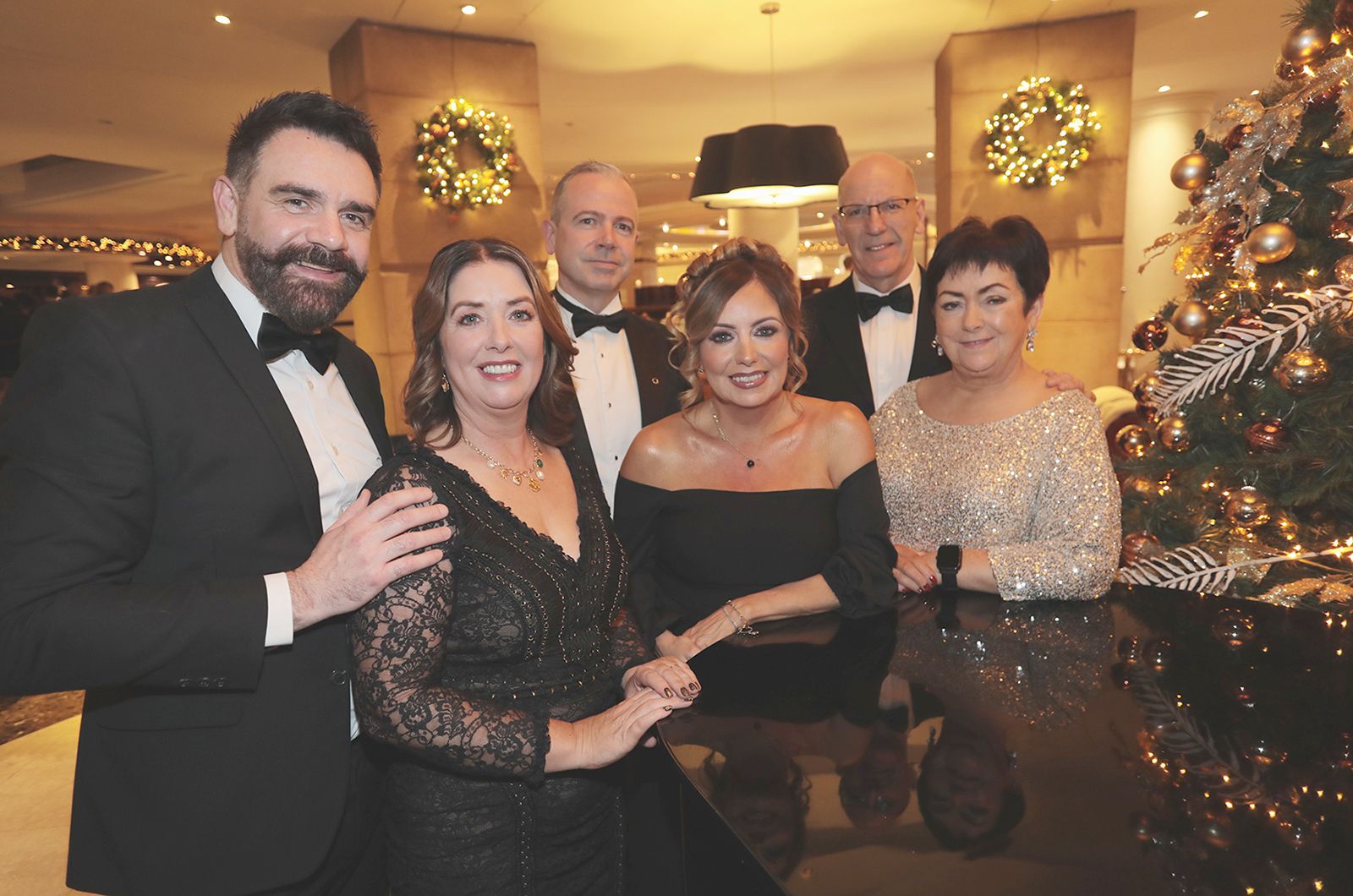 Gearóid and Sinead Trimble, Pól and Sarah Deeds, Seán Ó Coinn and Áine Úi Choinn