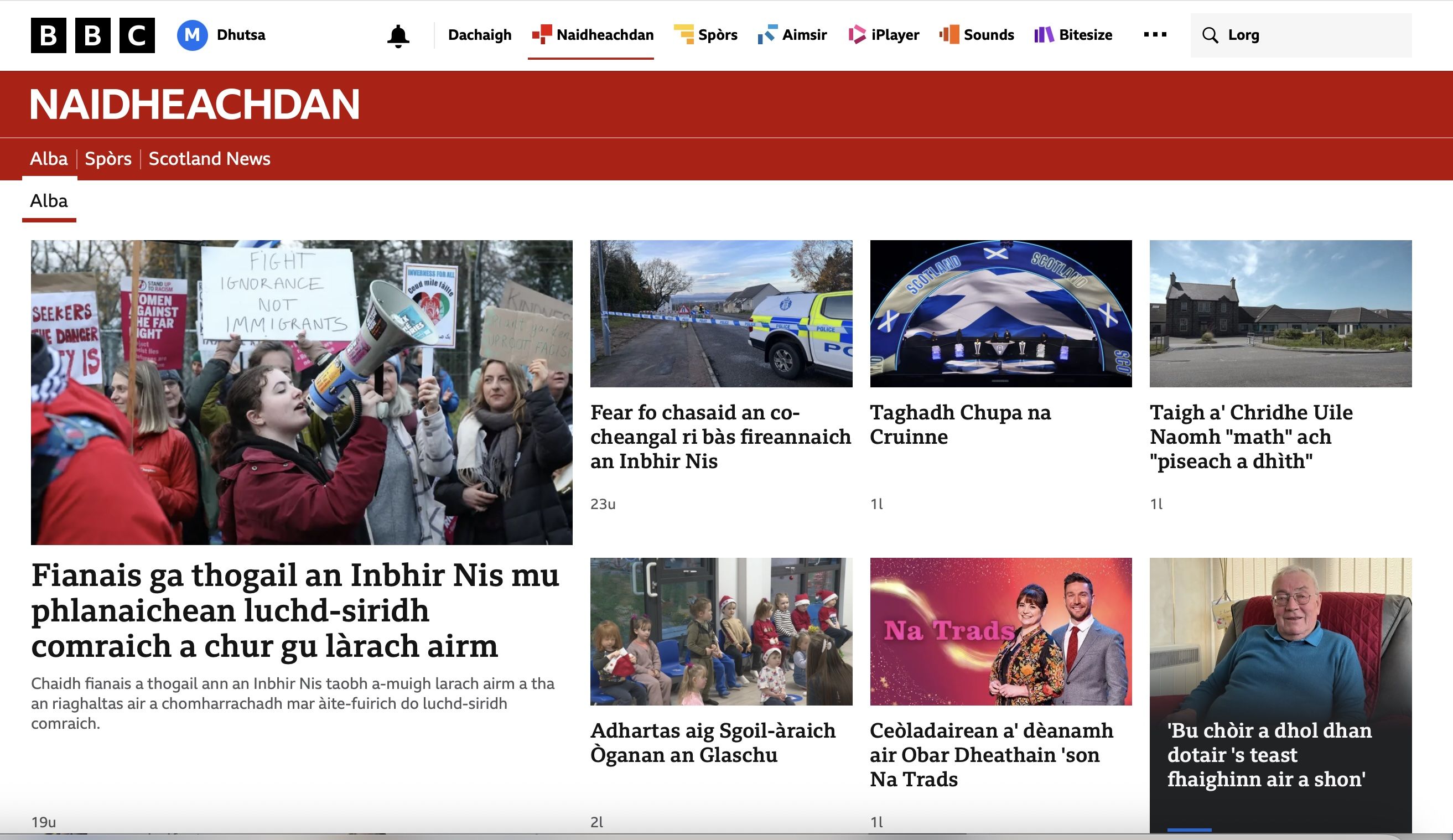 DOUBLE STANDARDS: BBC\'s expansive Gaelic news service in Scotland