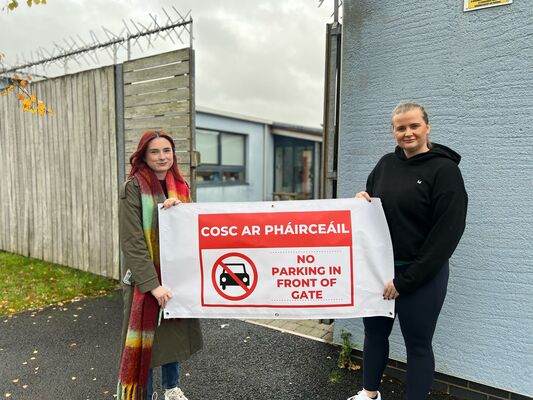 Concerns around traffic congestion at Bunscoil an tSleibhe Dhuibh