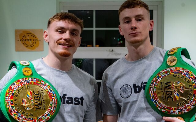 Success at the double as best mates Niall and Garrett crowned Muay-Thai World champions