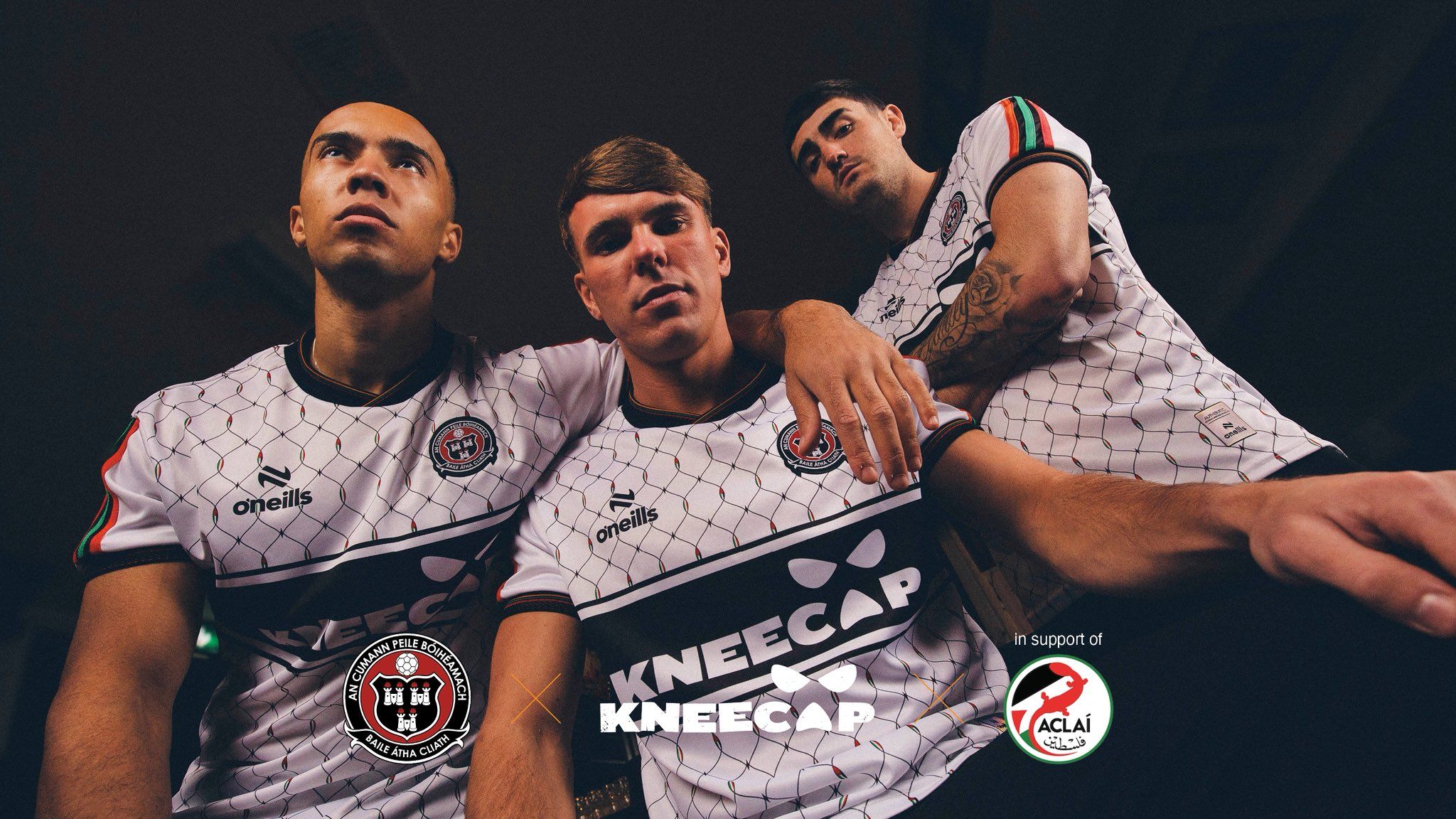 KNEECAP: Demand is expected to be high for the new Bohemian FC 2006 away jersey, which goes on sale this week