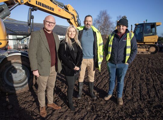 'Christmas comes early' as work begins on new outdoor play area at Bunscoil Phobail Feirste 