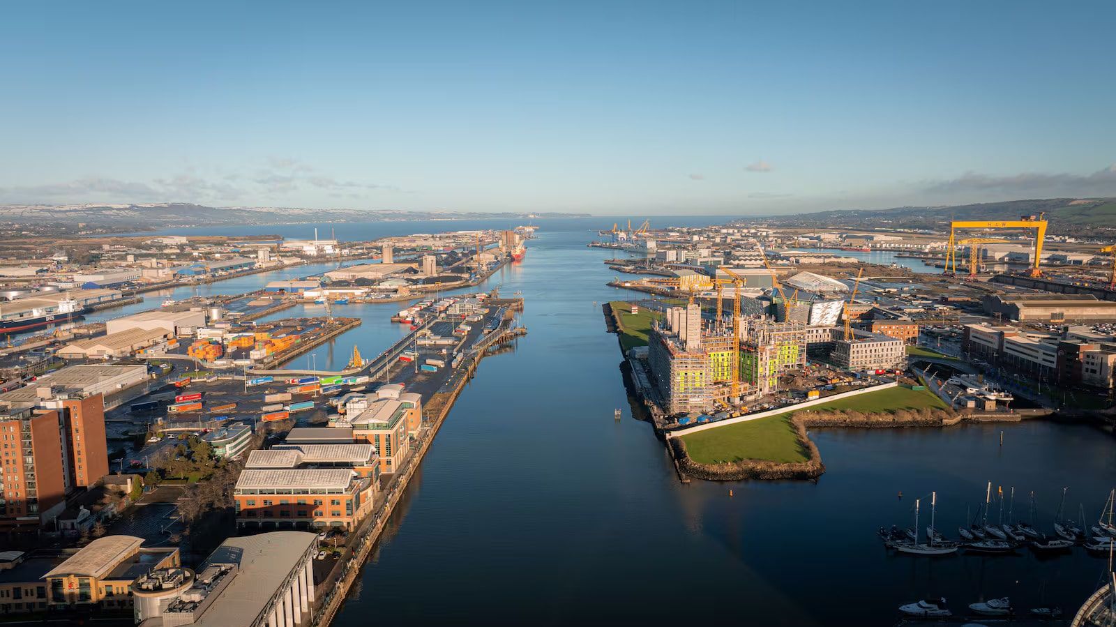VISION: The new bridge will connect Sailortown to the Titanic Quarter and Queen’s Island