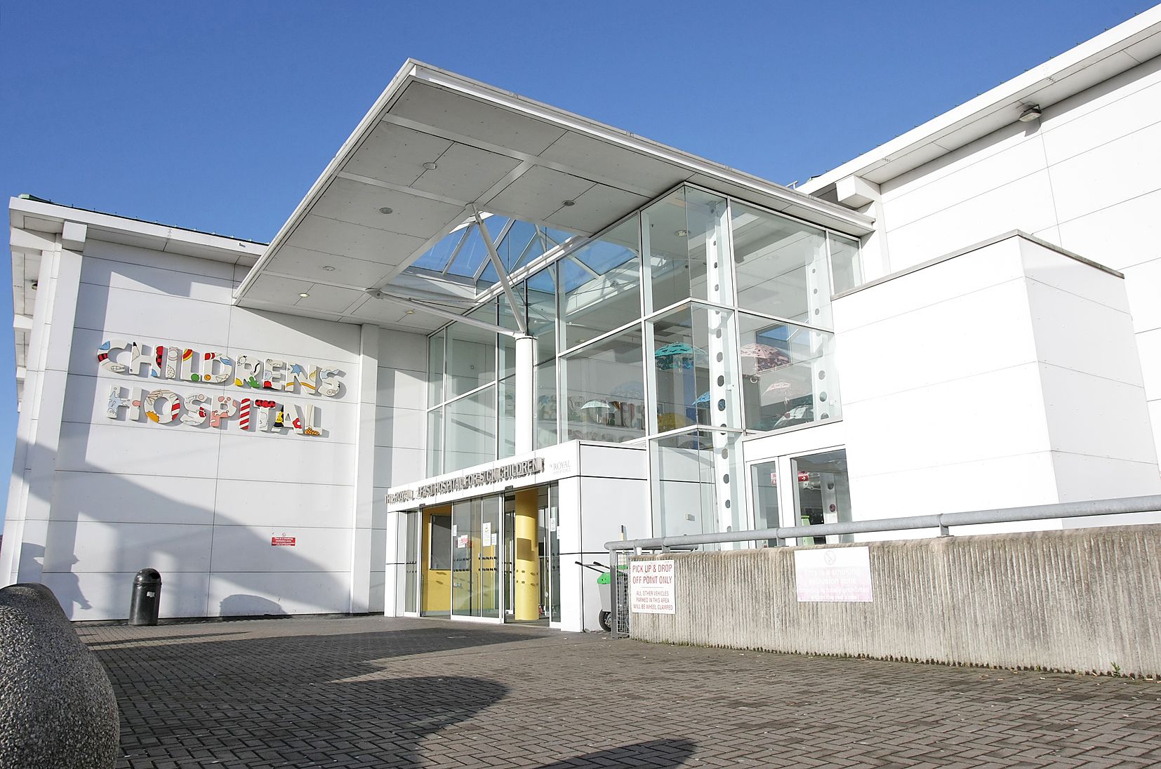 TEAMWORK: The Royal Belfast Hospital for Sick Children has hooked up with the Education Authority