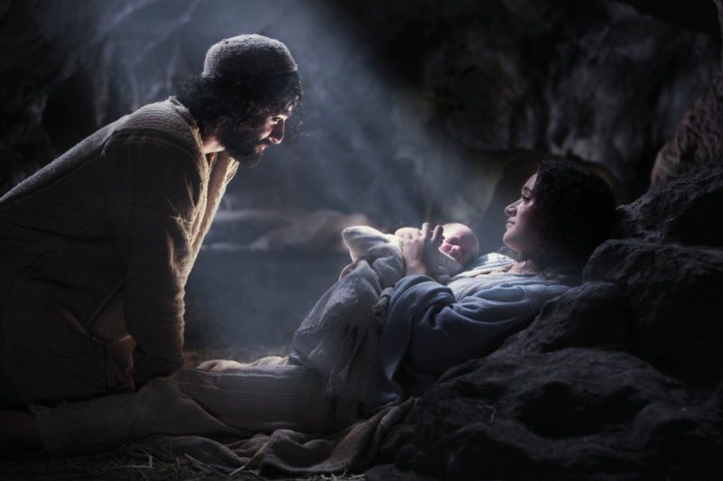 THE TRUE FACE OF CHRISTMAS: The story of Joseph, Mary and the baby Jesus is known all over the world (scene from the movie, Nativity)