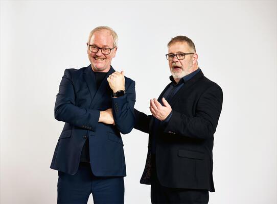 I was the voice of Gerry Adams – new Grimes and McKee comedy premieres at Waterfront