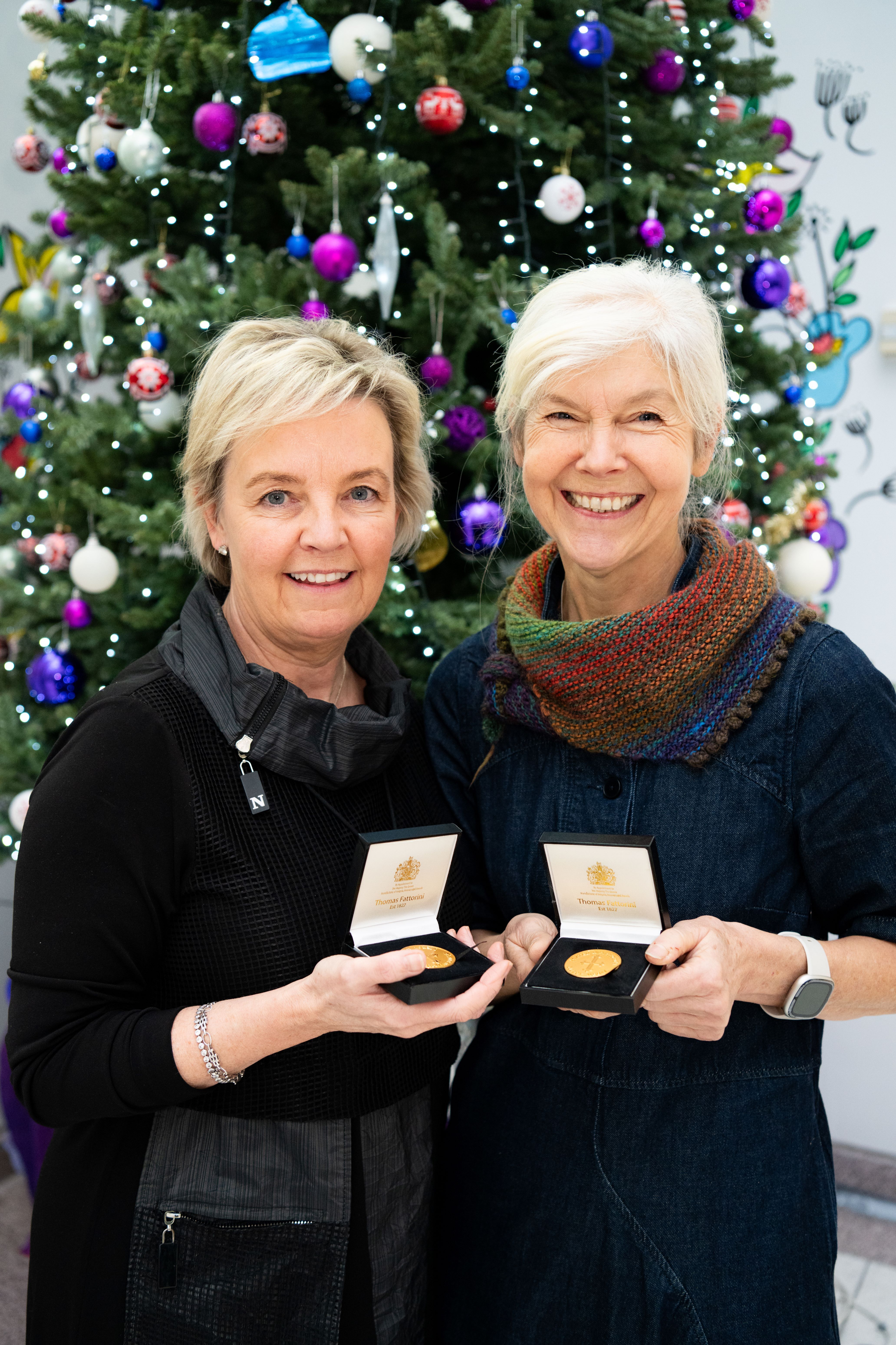 AWARD: Nurse Anne-Marie Marley and Dr Suzy Guy