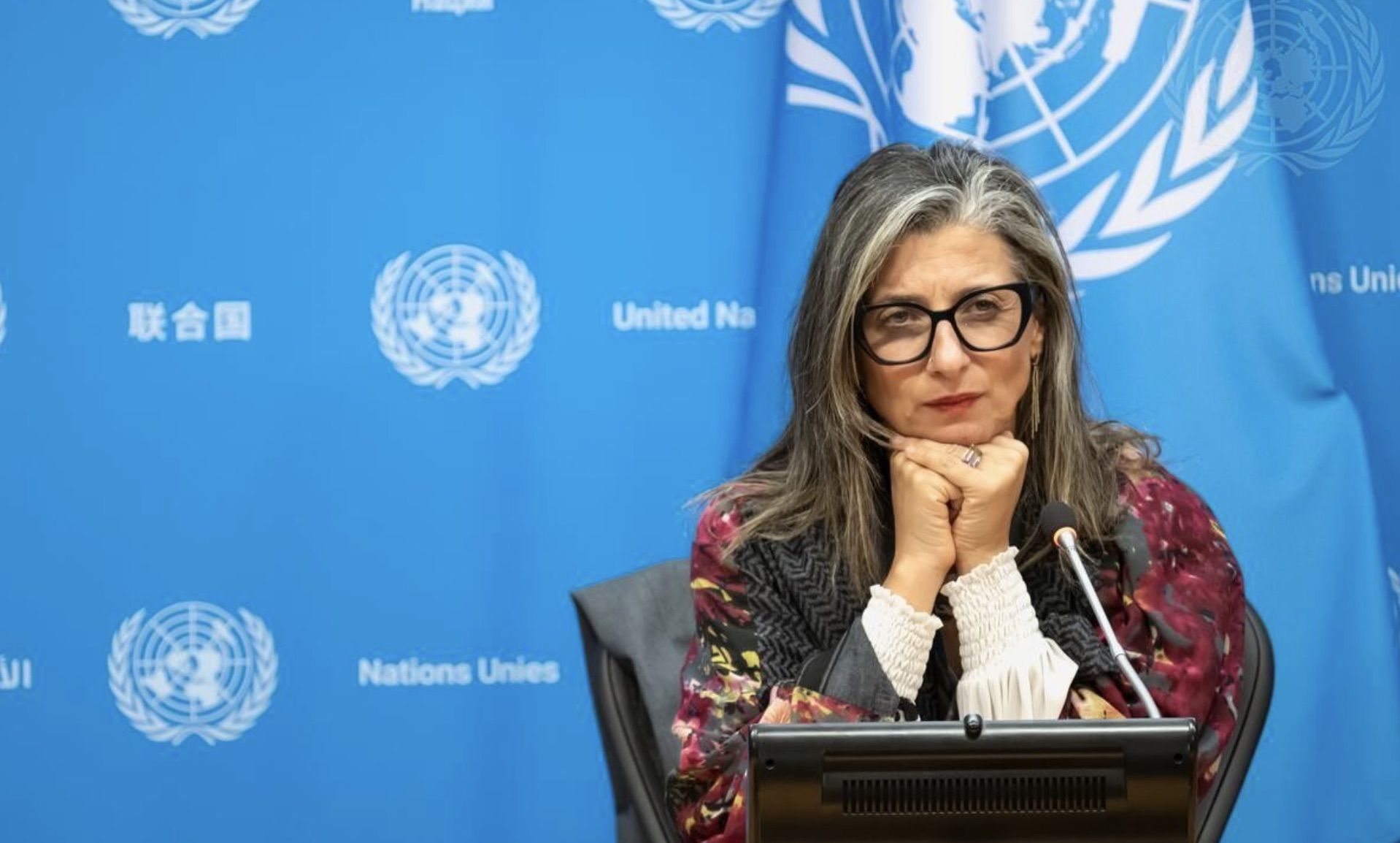 TARGETED: Francesca Albanese is being punished for her courageous stand on the genocide in Gaza