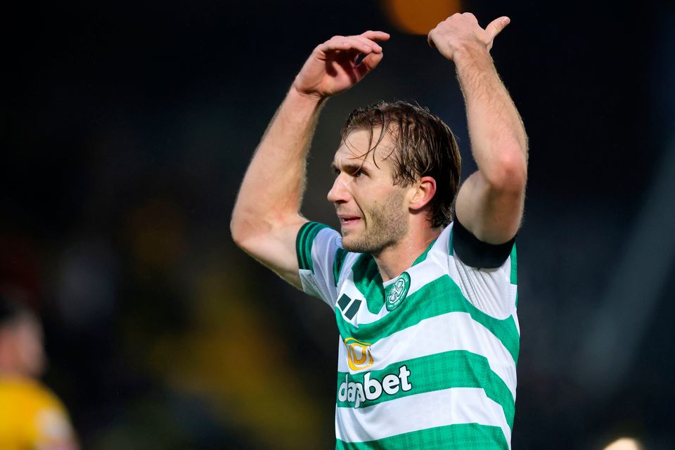 ON-TARGET: Benjamin Nygren\'s brace was central to Celtic\'s 4-2 victory at Livingston