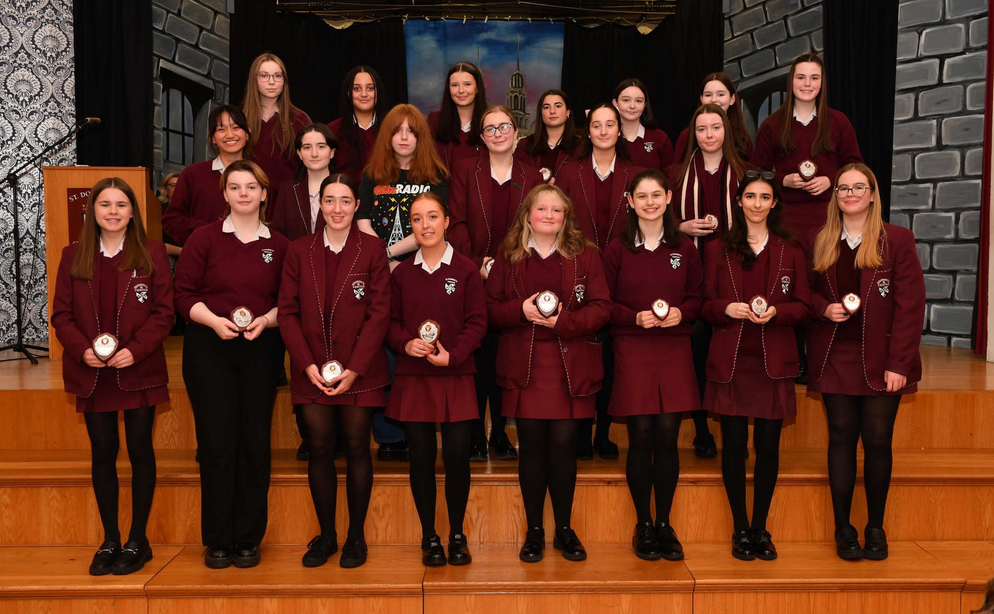Pupils who achieved first place in their subjects at GCSE