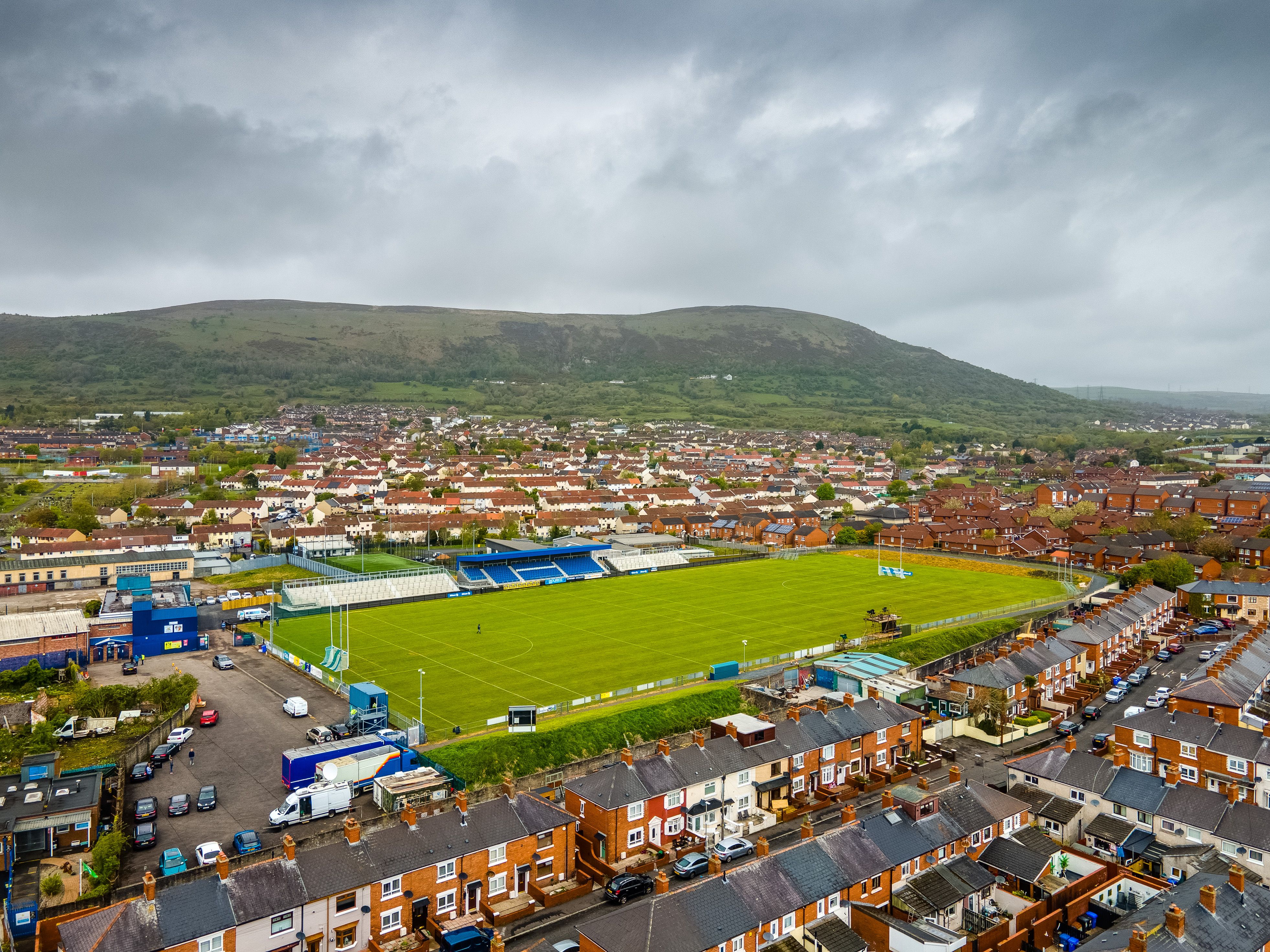 Corrigan Park looks set to be the venue for Antrim\'s Ulster SFC quarter-final against All-Ireland champins Armagh 