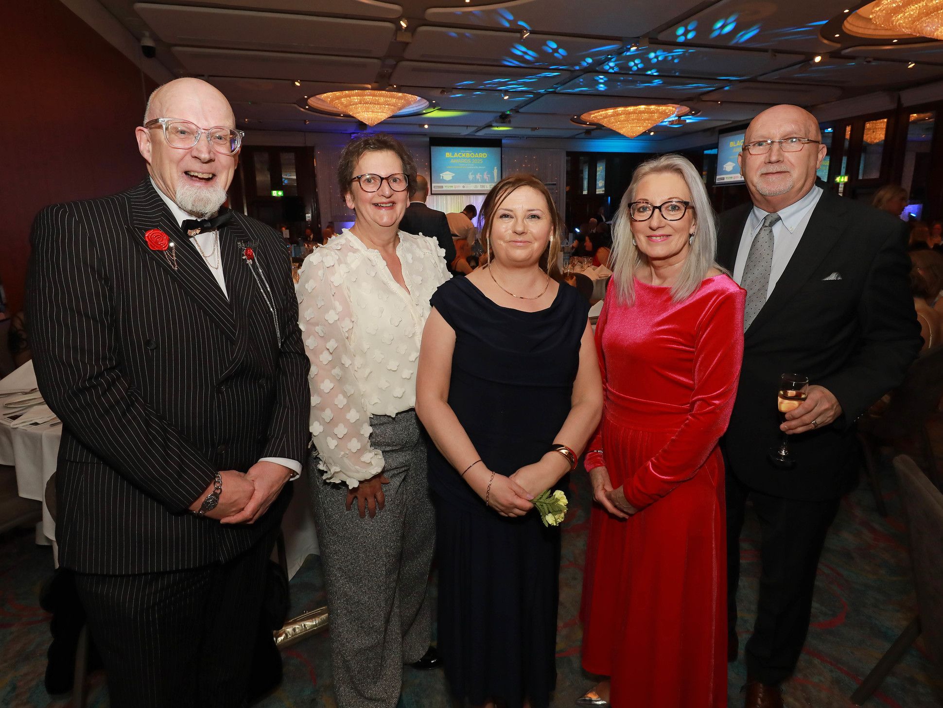 Jack Lamb, Heather Carson, Genevieve McSorley and Pamela Topping from Malvern PS with Bill Shaw from 174 Trust 