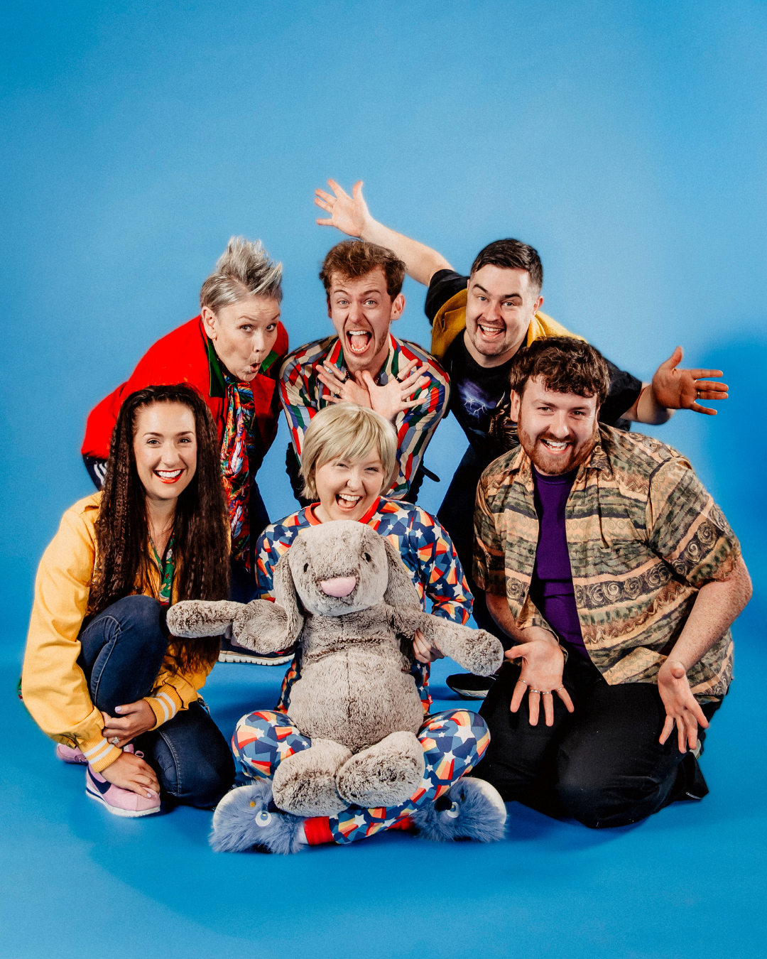 ADVENTURES: Rosie Barry, Alison Harding, Jack Watson, Darren Franklin, Reuben Browne and Tara Wilkes