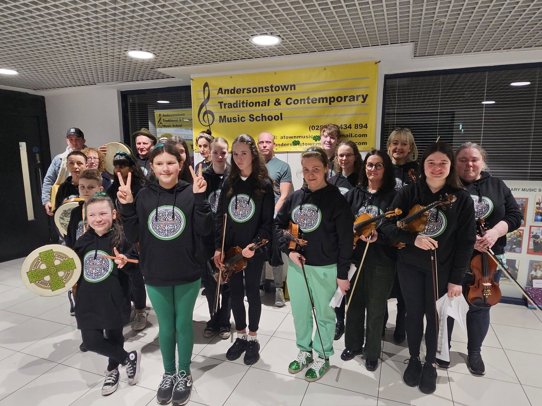 ST PATRICK\'S DAY: Andersonstown School of Music will perform this year in the Kennedy Centre