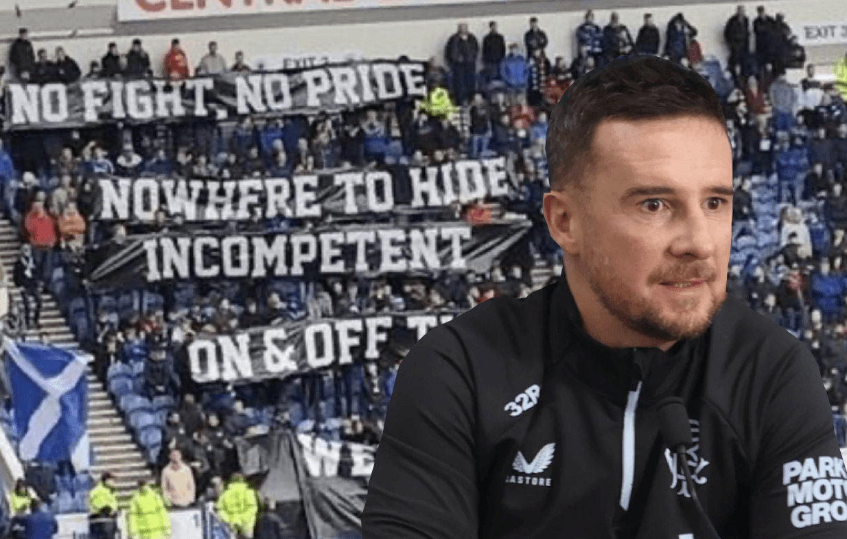 UP AGAINST IT: Will Barry Ferguson’s poor start at Rangers see the fans turn on him as they’ve done with his many recent predecessors?