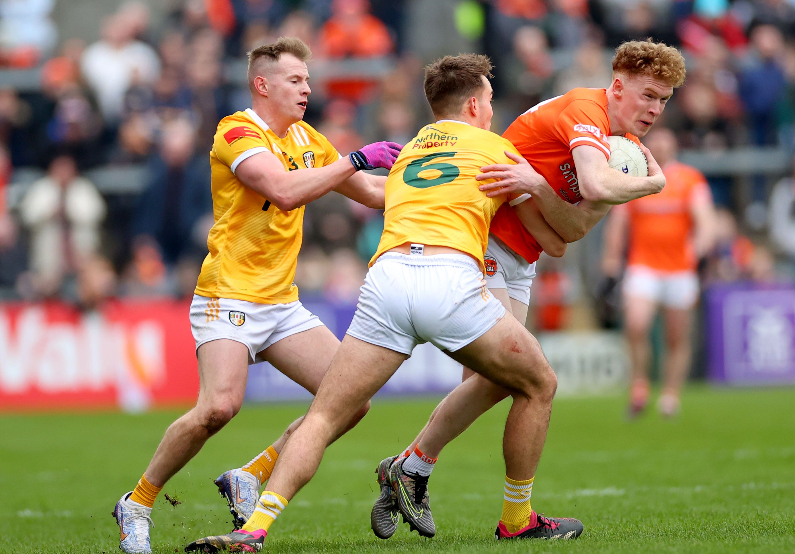 Armagh and Antrim last met in the Ulster SFC in 2023 when the game took place in the Athletic Grounds 