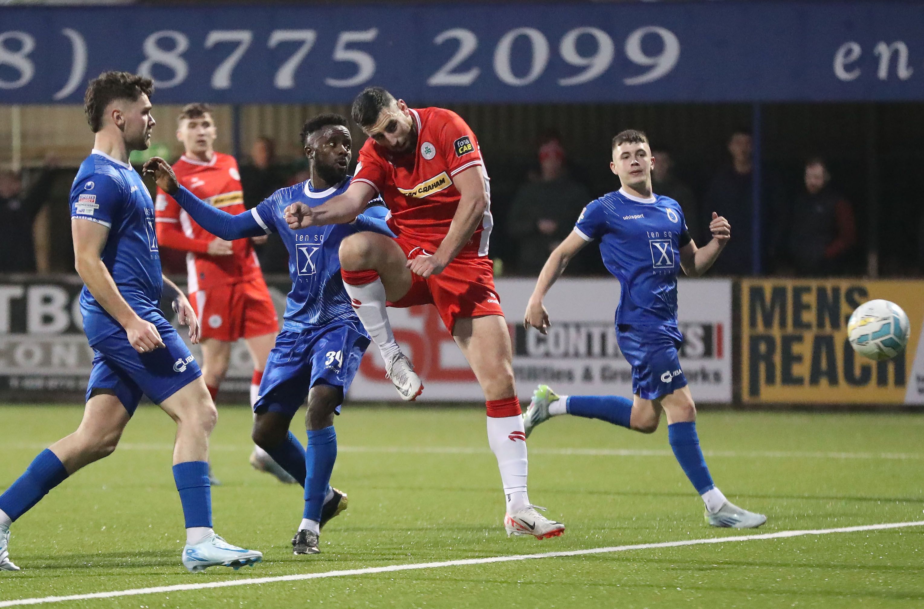 Cliftonville and Dungannon Swifts lock horns once again on Wednesday 