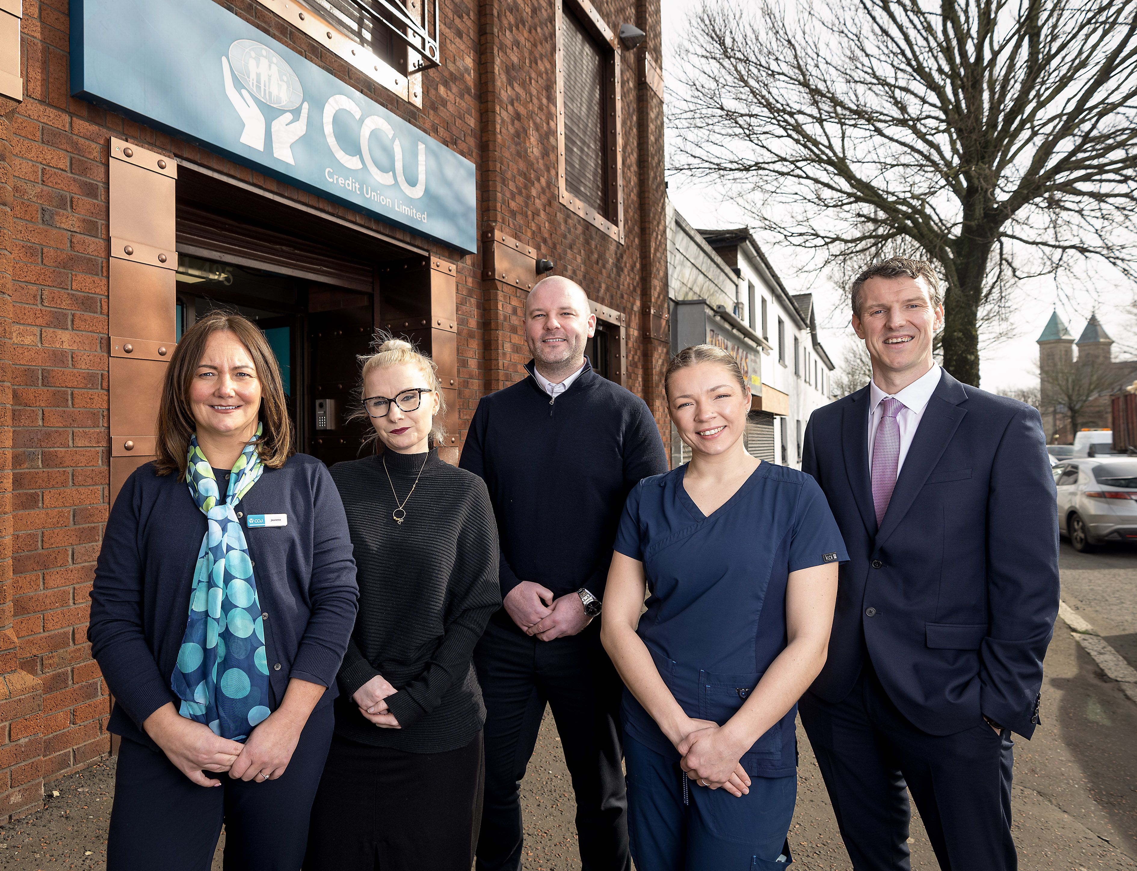 Jeanette McCabe, Lending Officer at CCU Credit Union; Maria Kennedy, One2One Manager at Kingsbridge Private Hospital Group (KPHG); Terry McGuinness, Business Development & Marketing Manager at CCU Credit Union; Ruby Slateford Nurse and Christopher Monahan