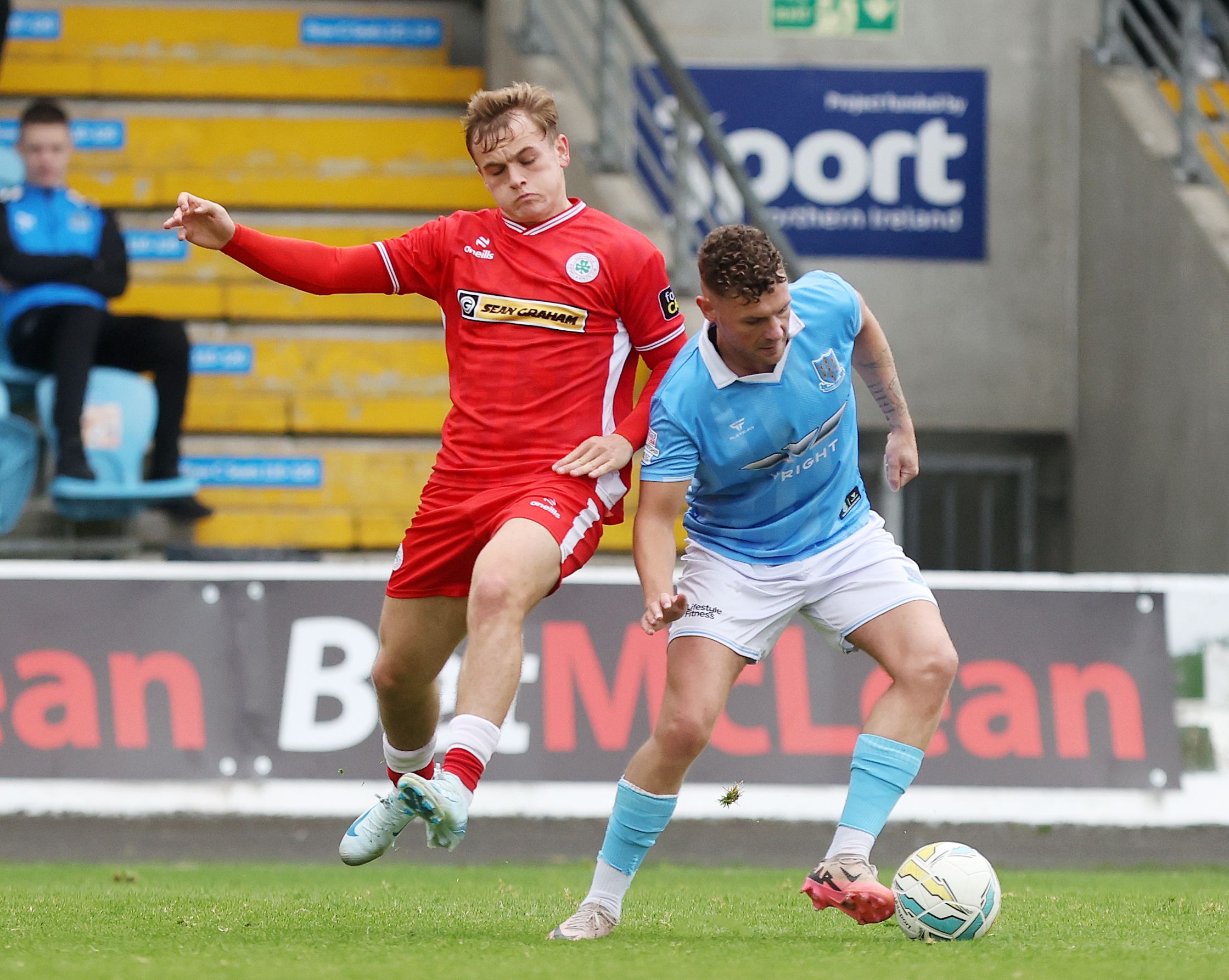 Cliftonville and Ballymena United mnet at the Showgrounds on Saturday 