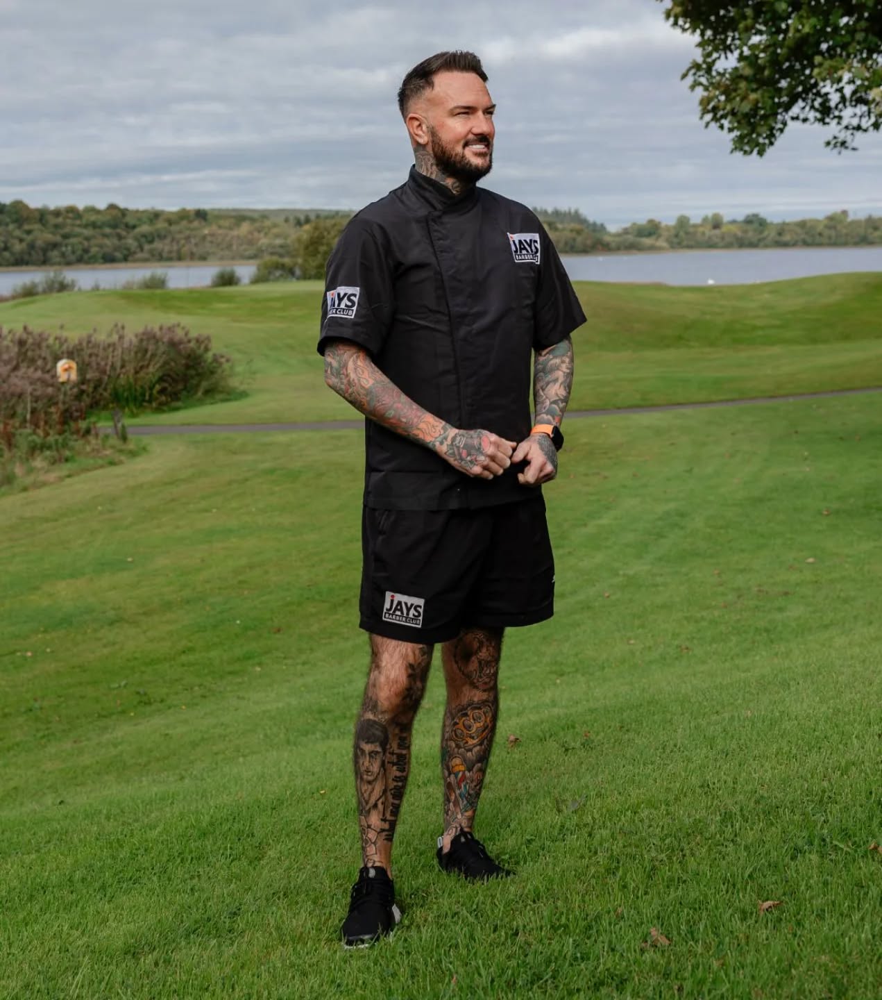 SUPPORT: Popular barber Jay Millar 